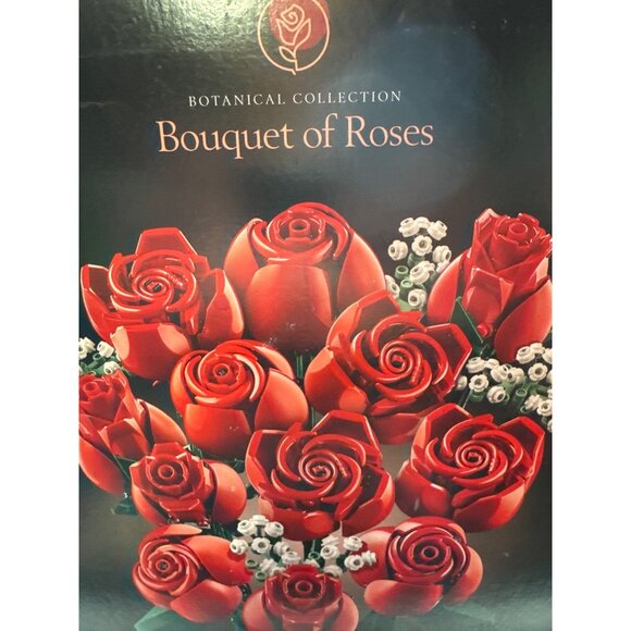 LEGO Icons Botanical Collection Bouquet Of Roses 10328 Building Set 18+ 822 Pcs - Picture 8 of 11